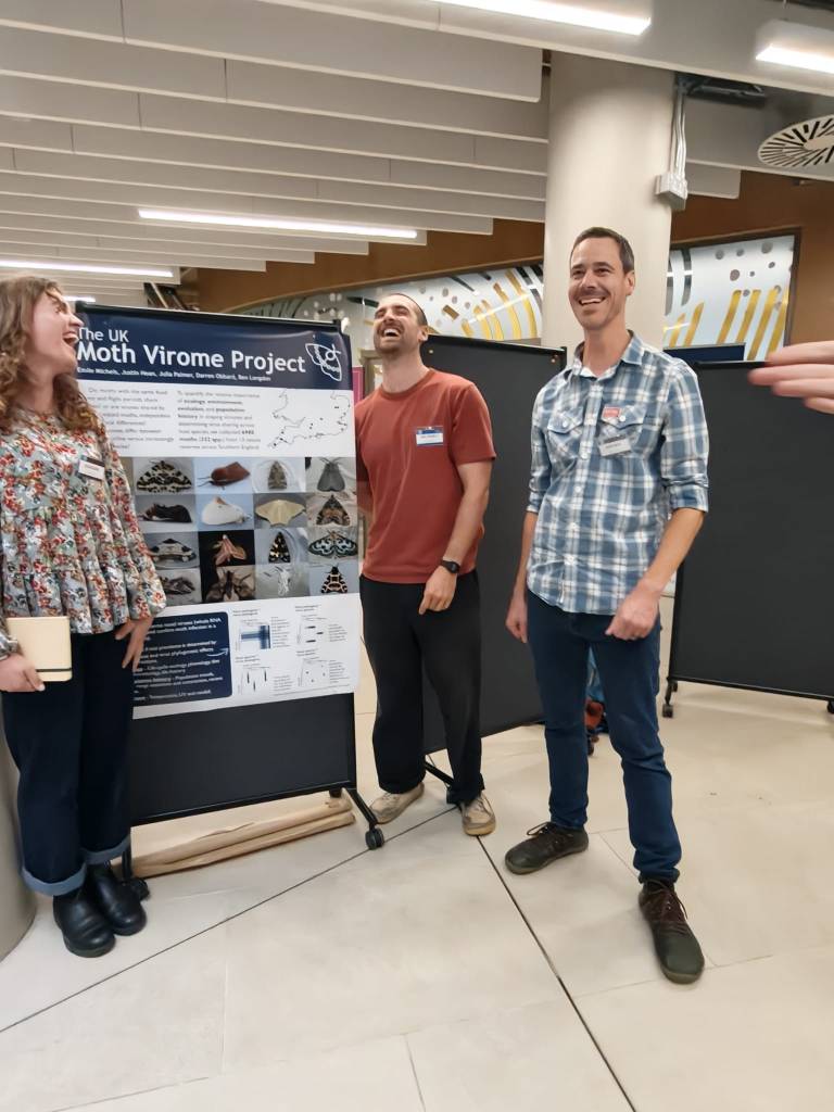 Moth virome team at UK virome forum