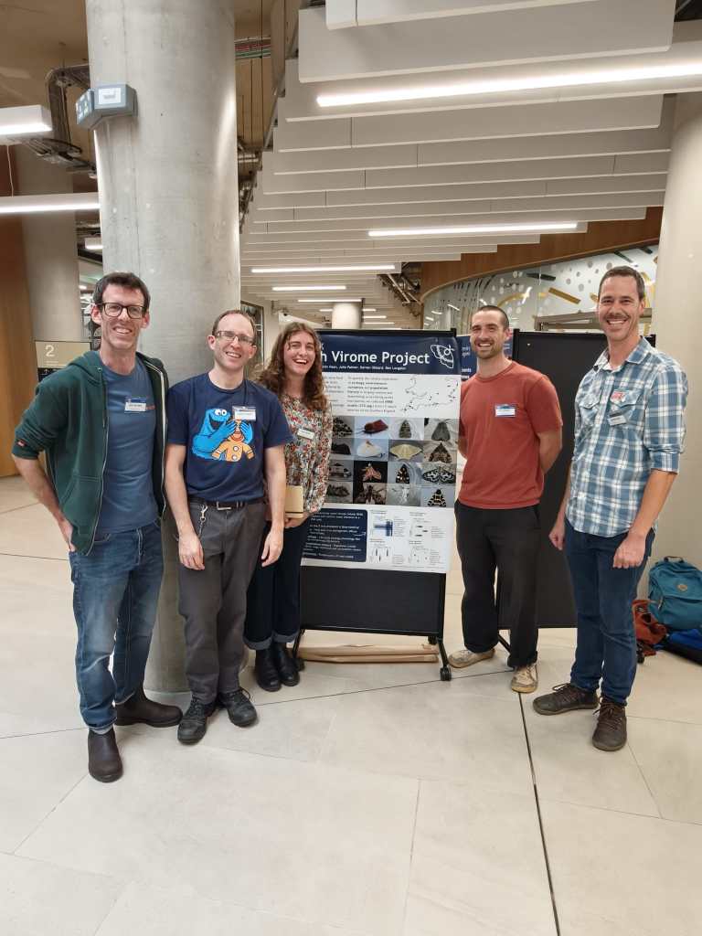 Moth virome team at UK virome forum